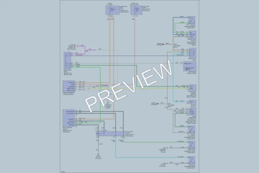 2002 Chevrolet TrailBlazer Anti Theft wiring diagram preview