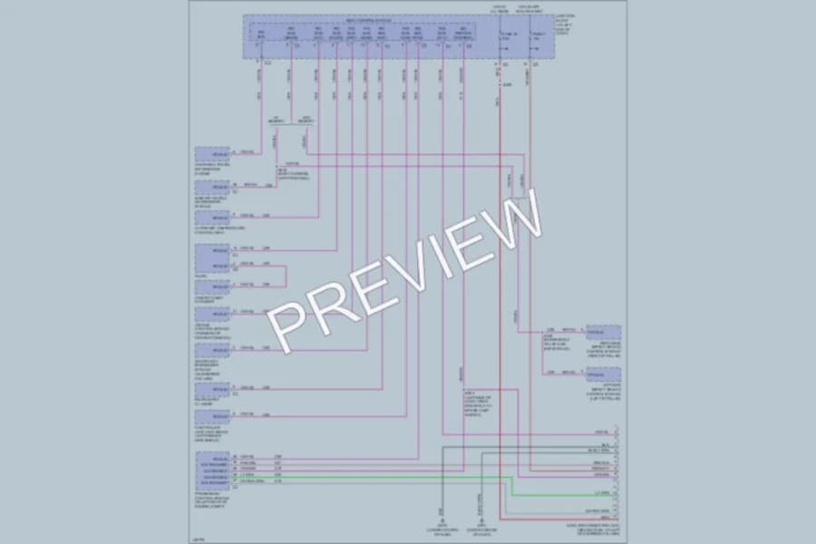 2002 Chrysler 300M Computer Data Lines wiring diagram preview