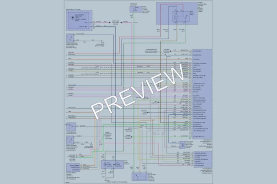 2002 Chrysler PTCruiser Engine Performance wiring diagram preview