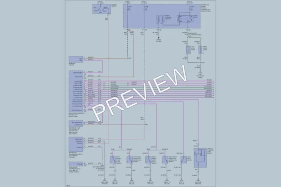 2002 Chrysler TownCountry Anti Theft wiring diagram preview