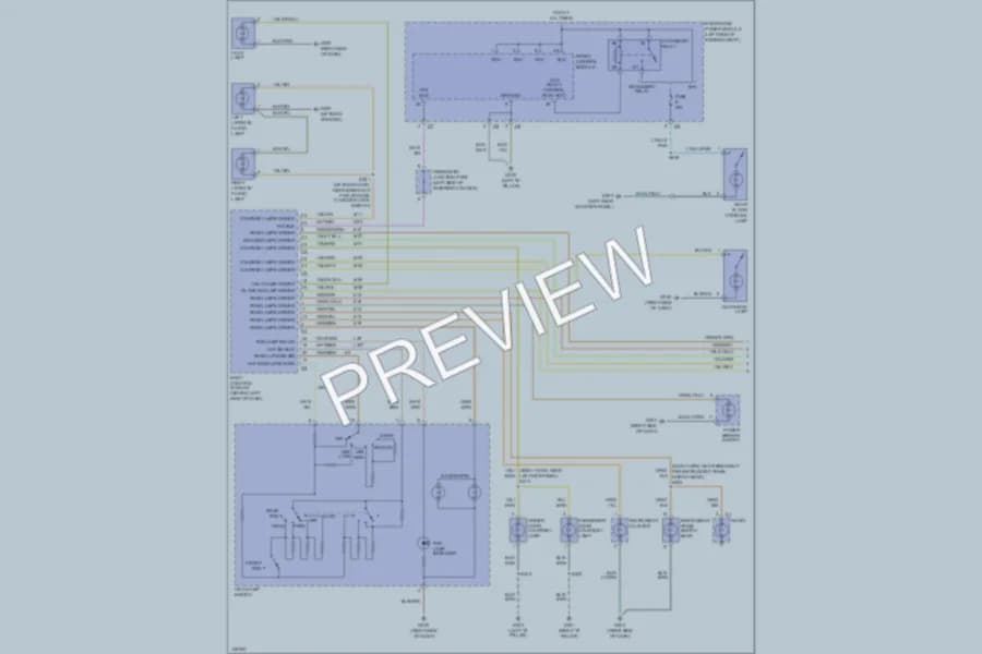 2002 Chrysler TownCountry Interior Lights wiring diagram preview