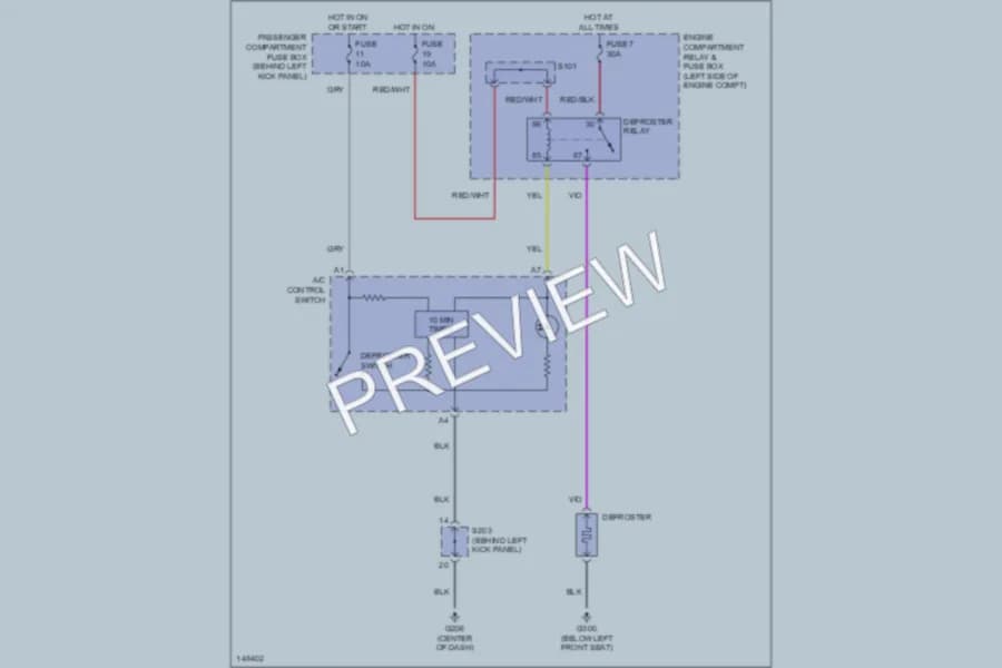 2002 Daewoo Lanos Defoggers Wiring Diagrams protected preview