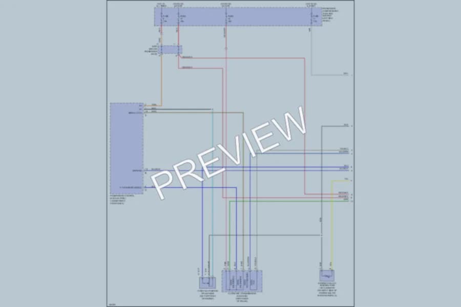 2002 Daewoo Lanos Transmission wiring diagram preview