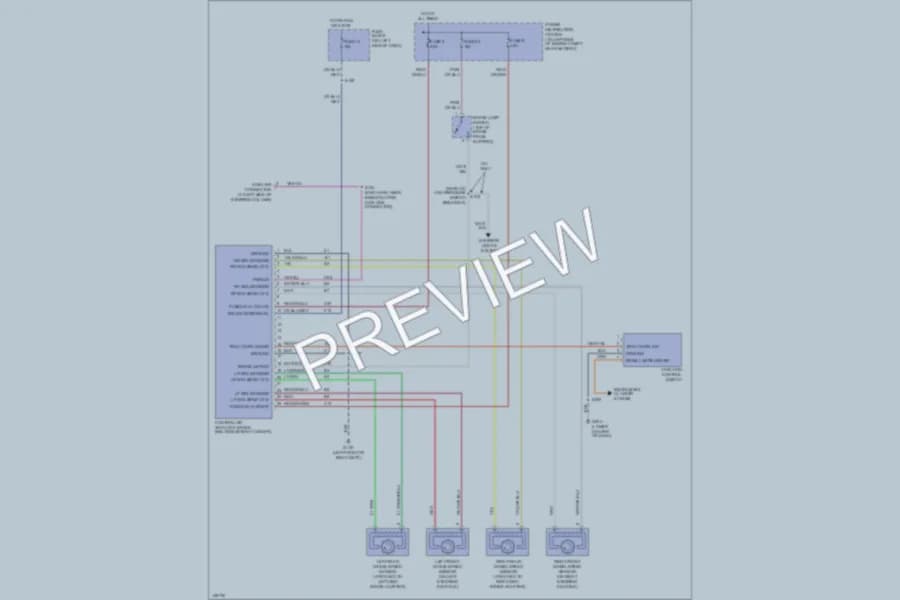 2002 Dodge Neon Anti Lock Brakes wiring diagram preview