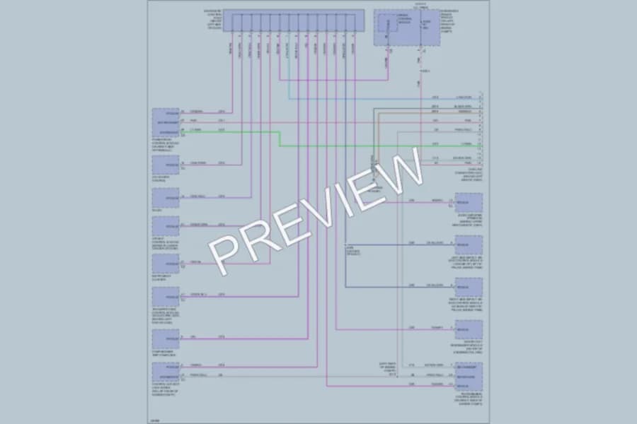 2002 Dodge R1500 Computer Data Lines wiring diagram preview with protected circuit layout