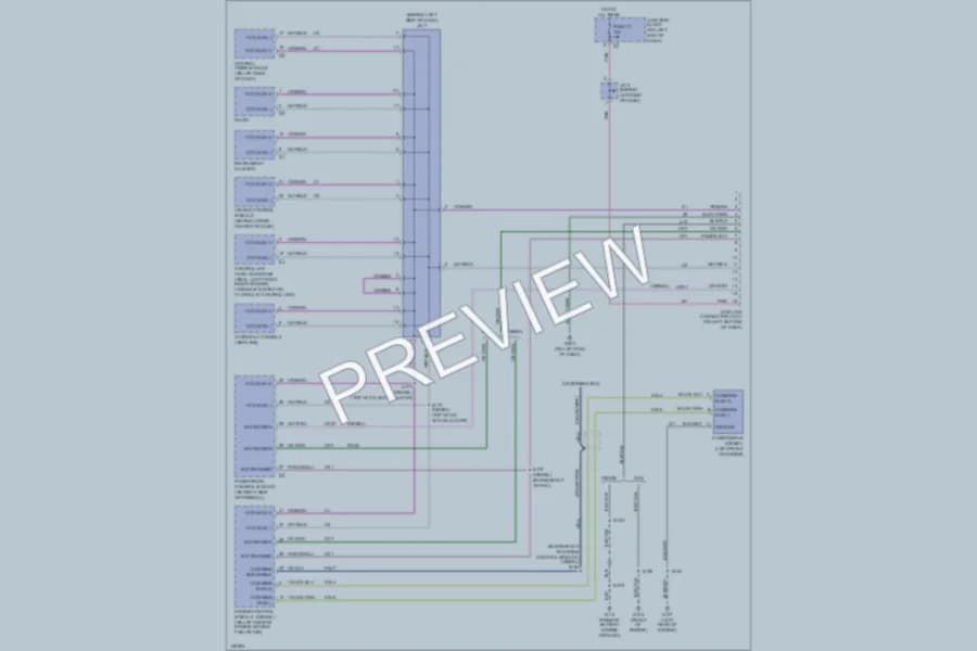 2002 Dodge R3500 Computer Data Lines wiring diagram preview with protected circuit layout