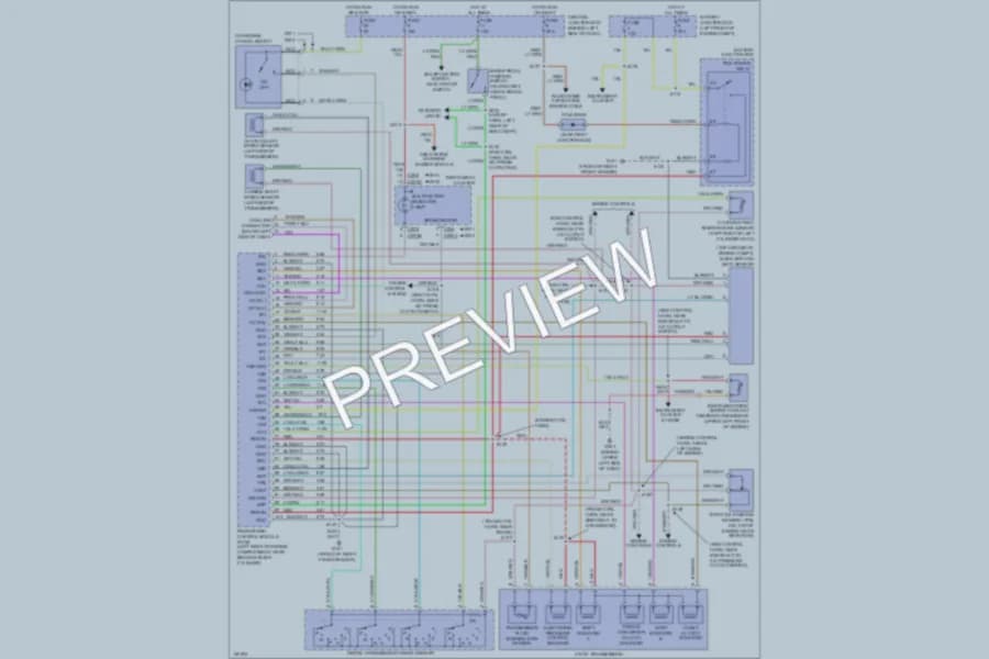 2002 Ford E450Econoline Transmission wiring diagram preview