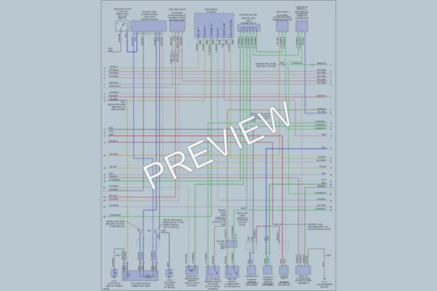 2002 Ford Escort Engine Performance wiring diagram preview