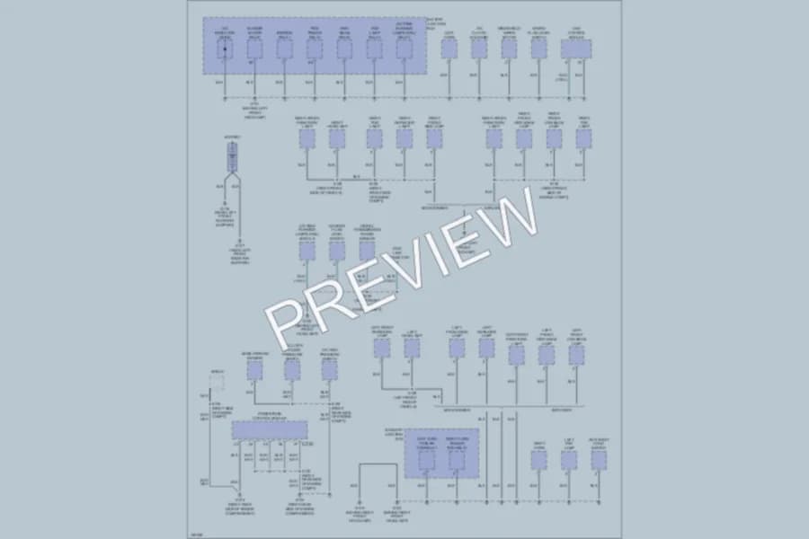 2002 Ford Explorer Ground Distribution wiring diagram preview