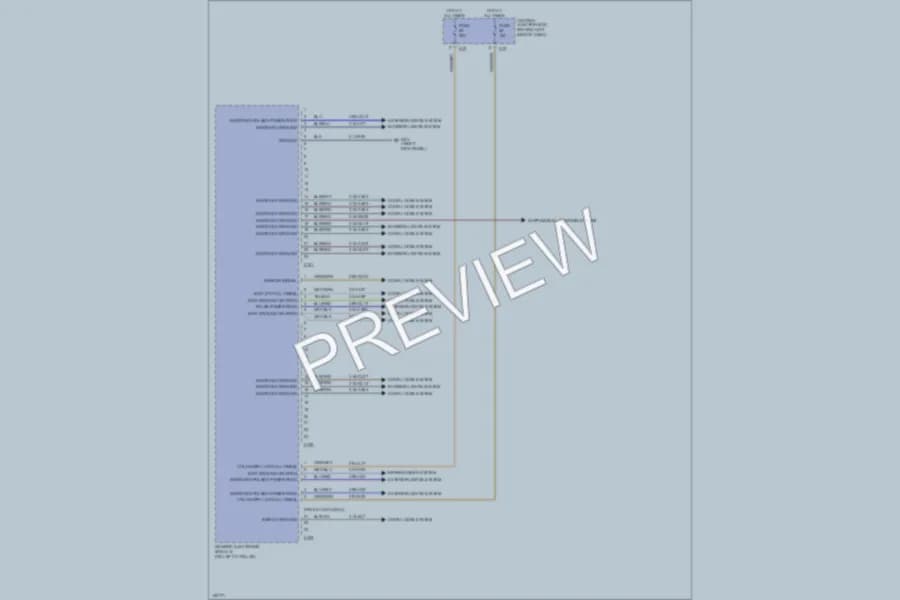 2002 Ford Focus Body Control Modules wiring diagram preview