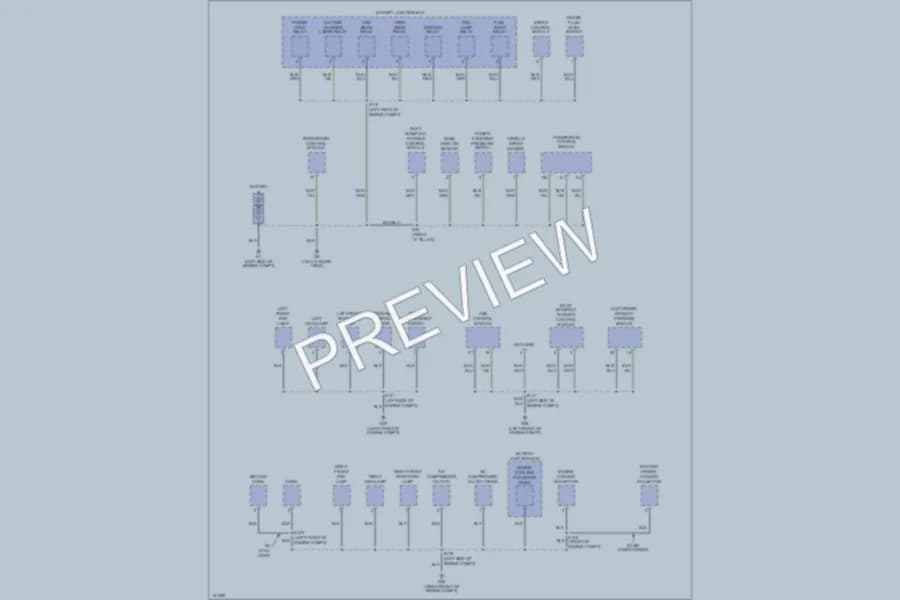 2002 Ford Focus Ground Distribution wiring diagram preview