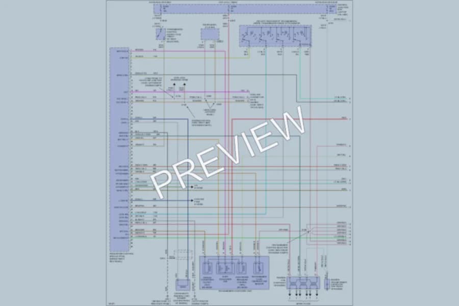 2002 Ford Mustang Engine Performance wiring diagram preview