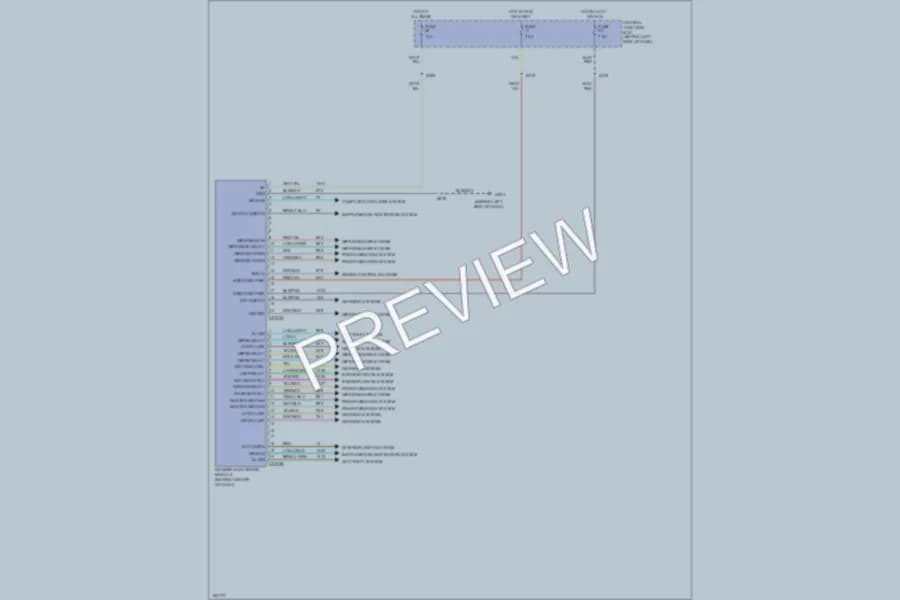 2002 Ford Ranger Body Control Modules wiring diagram preview