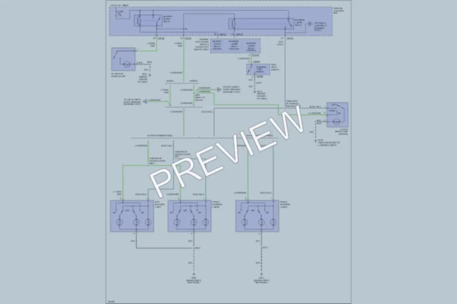2002 Ford Taurus Interior Lights wiring diagram preview