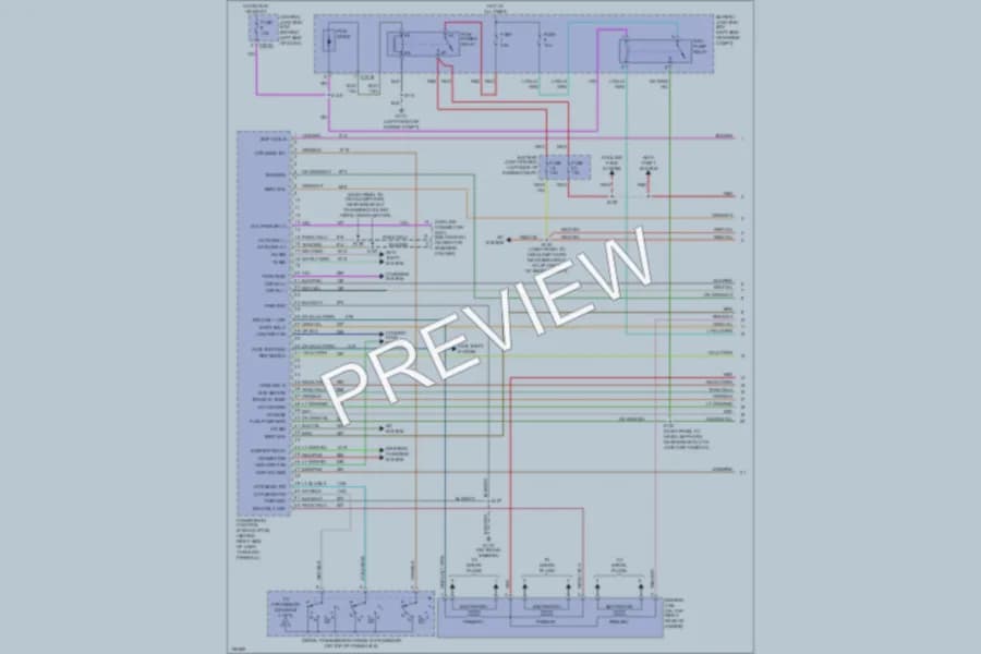 2002 Ford Windstar Engine Performance wiring diagram preview