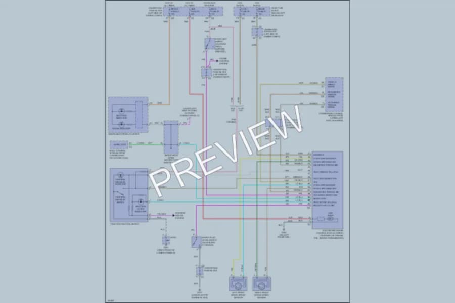 2002 GMC EnvoyXL Anti Lock Brakes wiring diagram preview