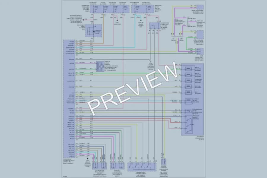 2002 GMC EnvoyXL Transmission wiring diagram preview