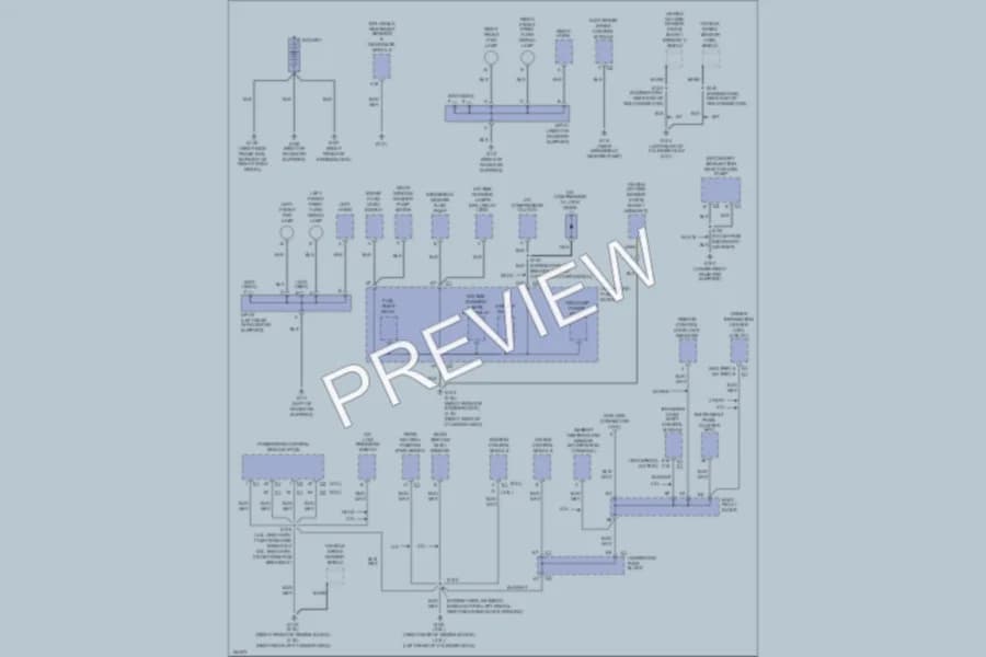 2002 GMC Sonoma Ground Distribution wiring diagram preview