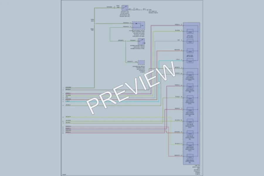 2002 Honda Accord Anti Lock Brakes wiring diagram preview