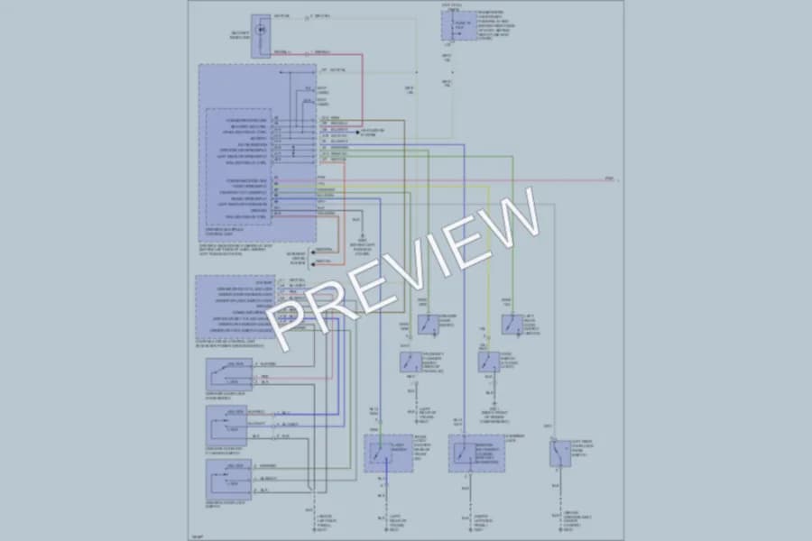 2002 Honda Accord Anti Theft wiring diagram preview
