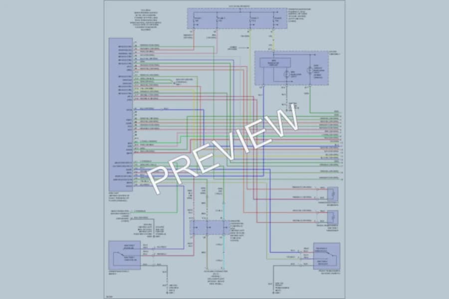 2002 Honda Accord Supplemental Restraints wiring diagram preview
