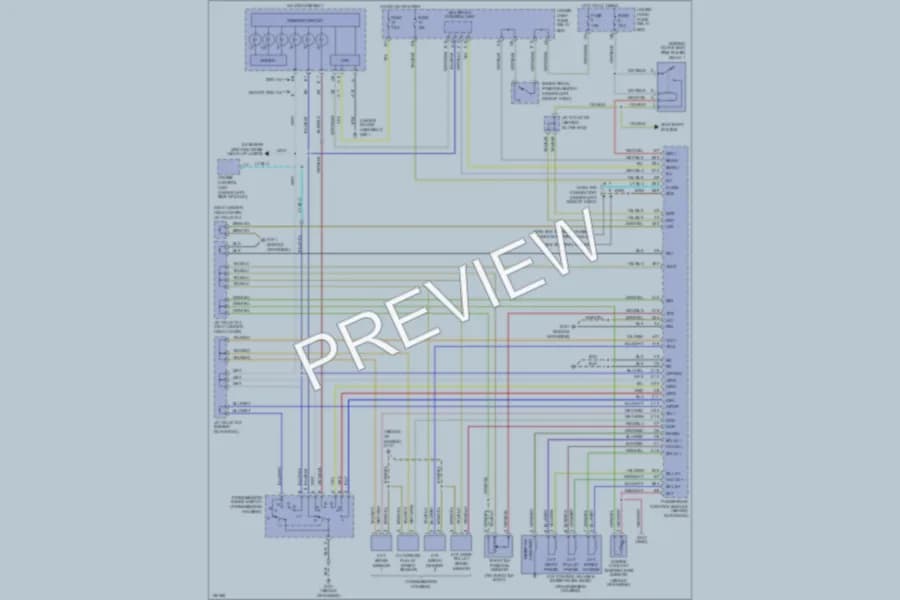 2002 Honda Civic Transmission wiring diagram preview