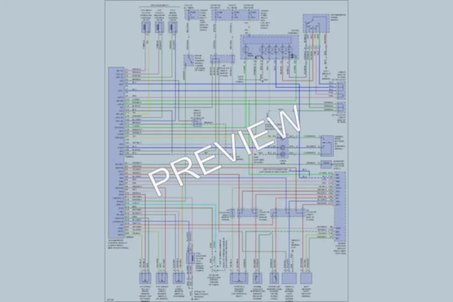 2002 Honda Insight Transmission wiring diagram preview