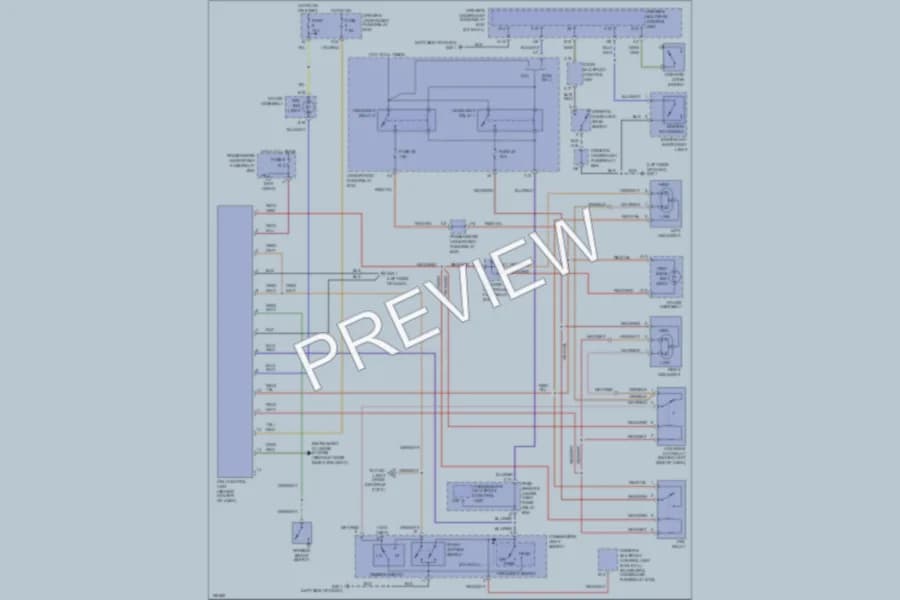 2002 Honda Odyssey Headlights wiring diagram preview