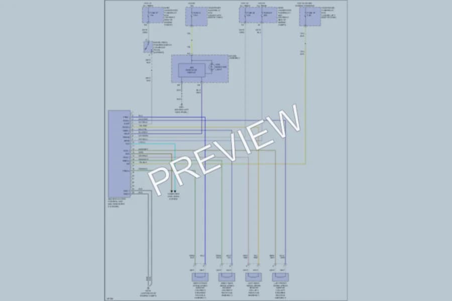 2002 Honda S2000 Anti Lock Brakes wiring diagram preview