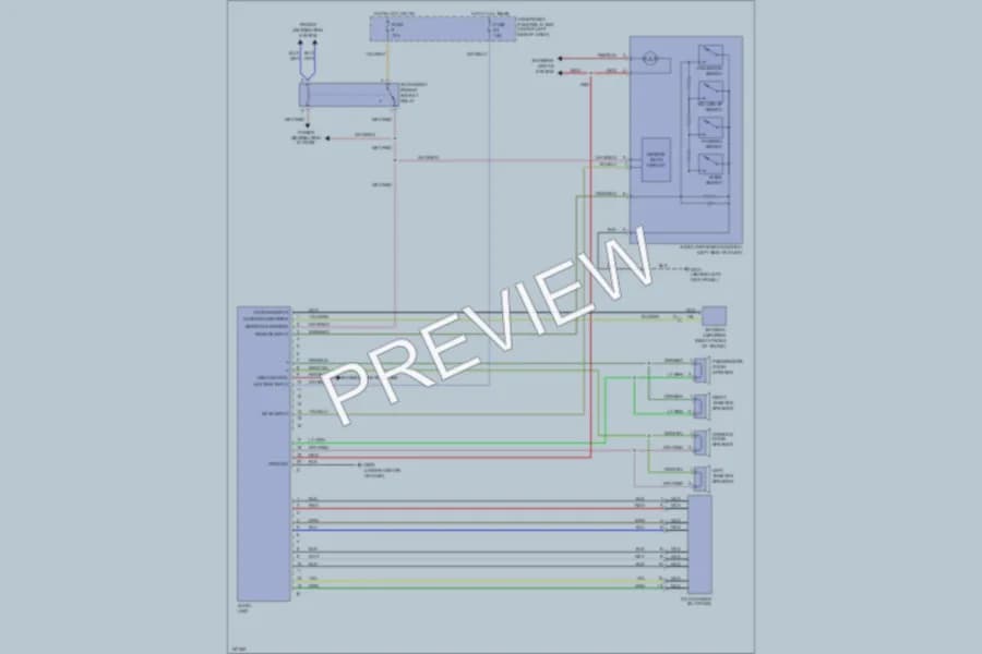 2002 Honda S2000 Radio wiring diagram preview
