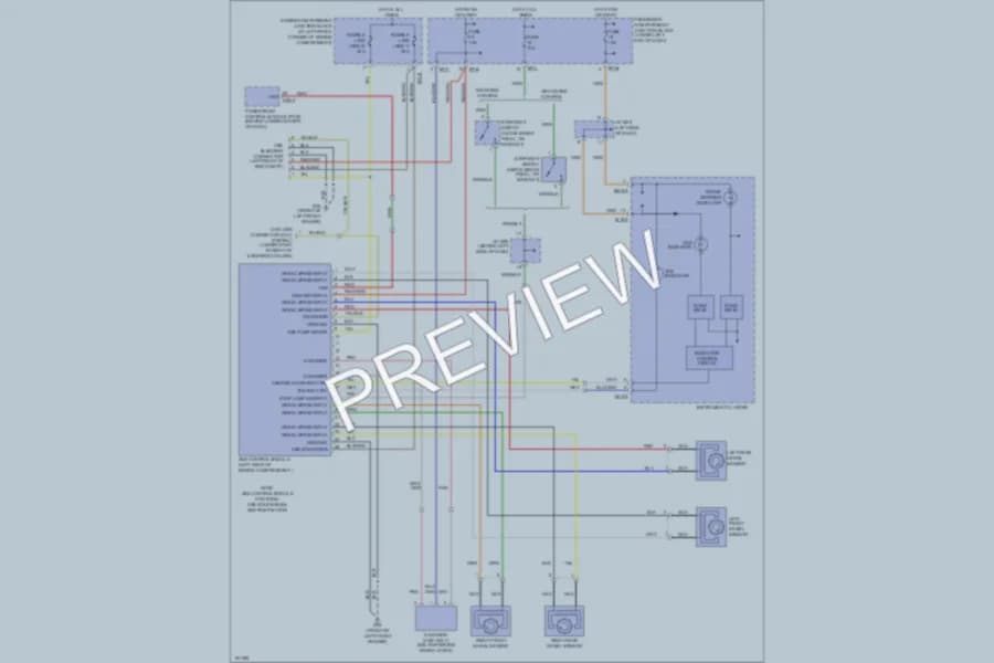 2002 Hyundai SantaFe Anti Lock Brakes wiring diagram preview
