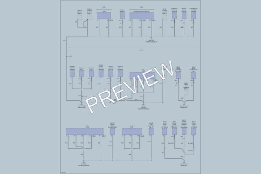 2002 Hyundai SantaFe Ground Distribution wiring diagram preview