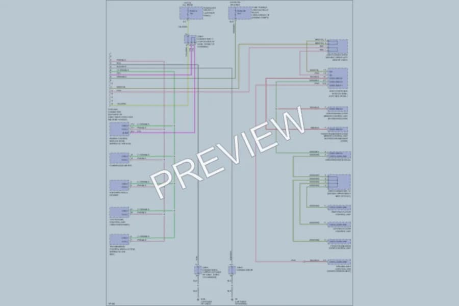 2002 Infiniti Q45 Computer Data Lines wiring diagram preview