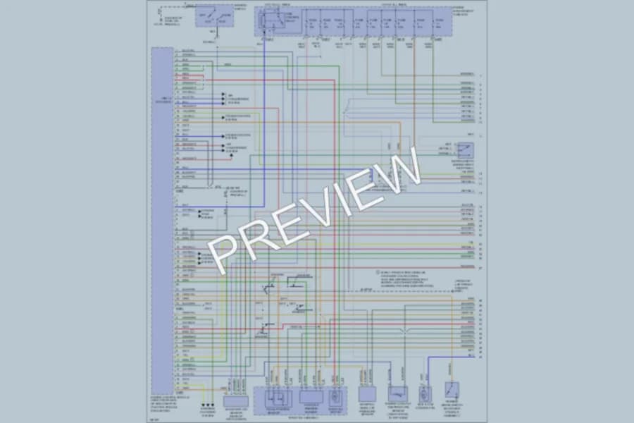 2002 Jaguar XJR Engine Performance wiring diagram preview