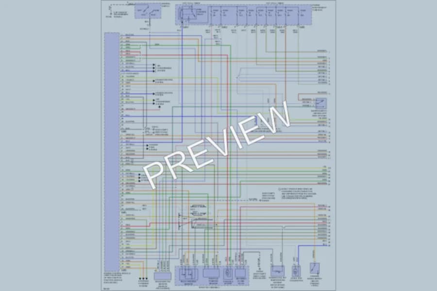 2002 Jaguar XK8 Engine Performance wiring diagram preview