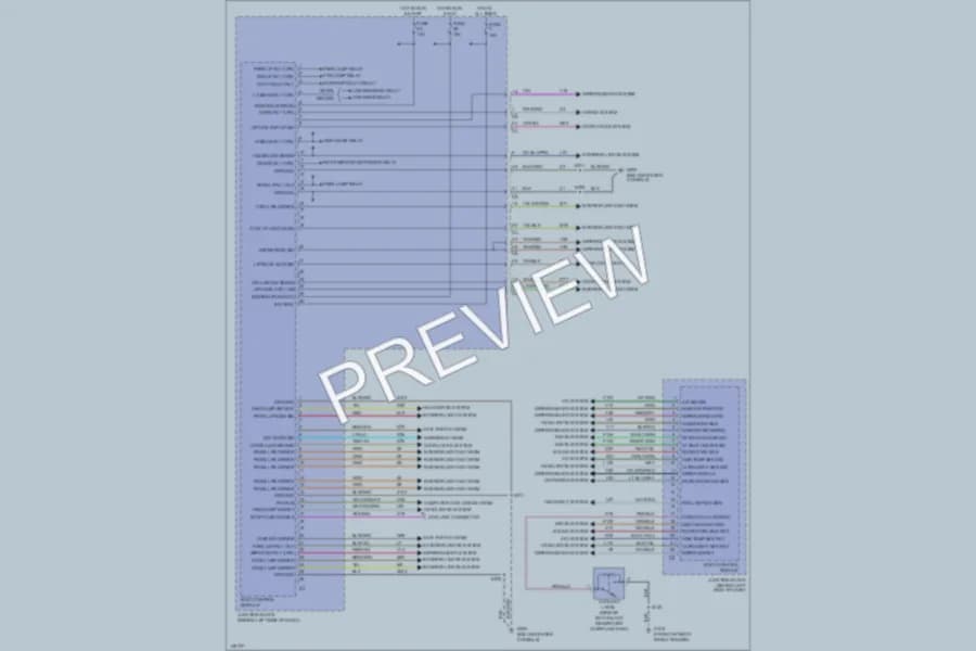 2002 Jeep GrandCherokee Body Computer wiring diagram preview