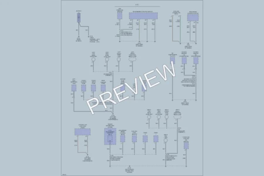 2002 Jeep GrandCherokee Ground Distribution wiring diagram preview