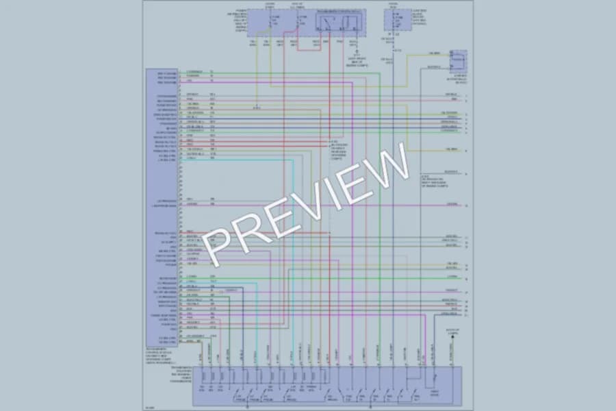 2002 Jeep Liberty Transmission wiring diagram preview