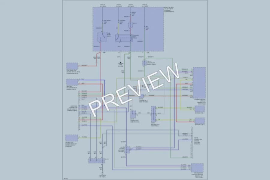 2002 Kia RioCinco Computer Data Lines wiring diagram preview