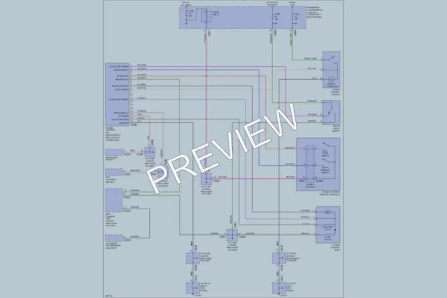 2002 LandRover Discovery Cruise Control wiring diagram preview