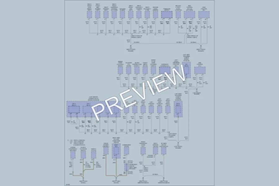 2002 Lexus ES300 Ground Distribution wiring diagram preview