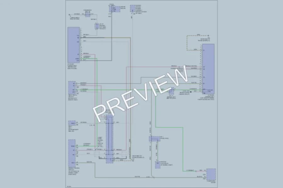 2002 Lexus GS300 Computer Data Lines wiring diagram preview