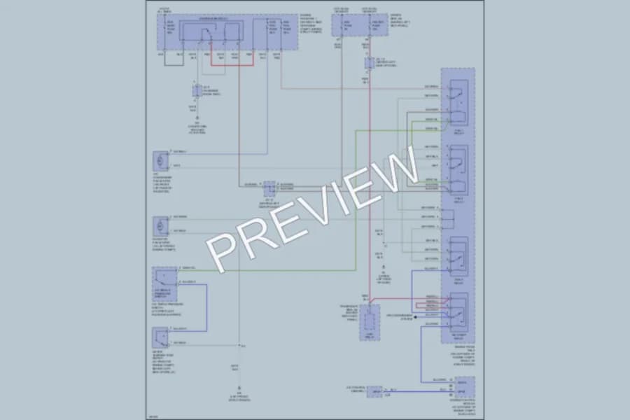 2002 Lexus GS300 Cooling Fan wiring diagram preview