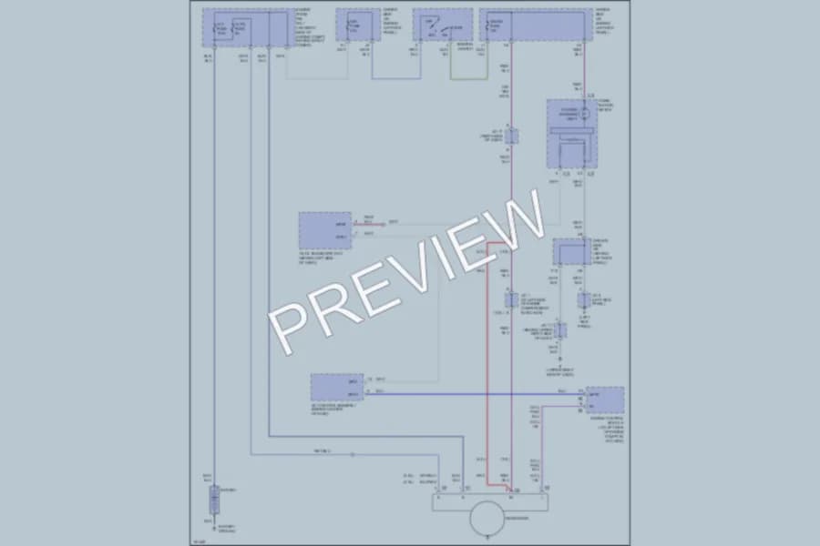2002 Lexus GS430 Starting Charging wiring diagram preview