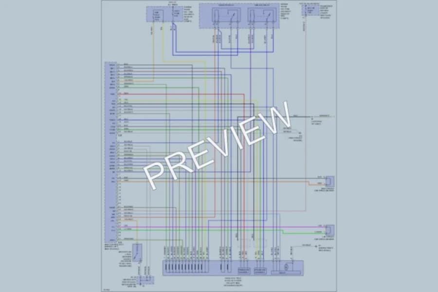 2002 Lexus IS300 Anti Lock Brakes wiring diagram preview