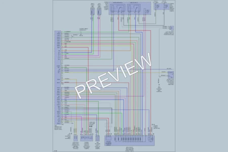 2002 Lexus LS430 Anti Lock Brakes wiring diagram preview