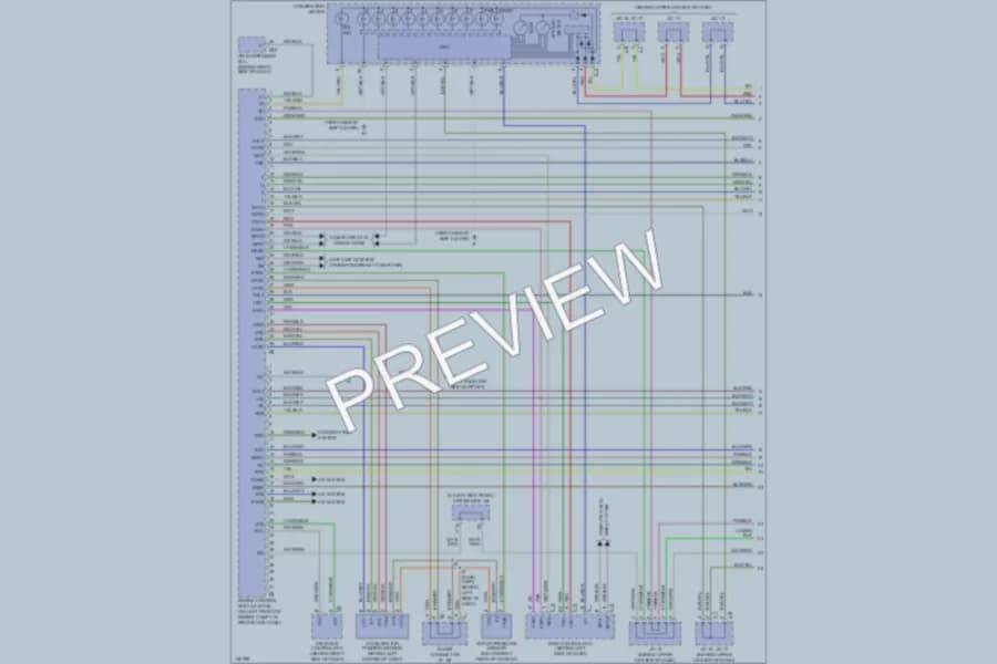 2002 Lexus LS430 Engine Performance wiring diagram preview