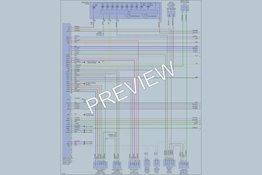 2002 Lexus SC430 Engine Performance wiring diagram preview