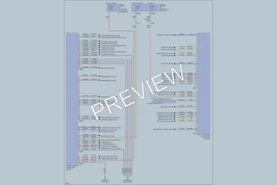 2002 Lincoln LS Body Control Modules wiring diagram preview