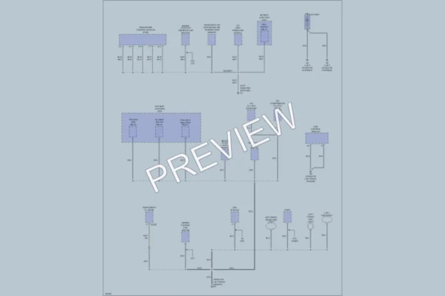 2002 Mazda B2300 Ground Distribution wiring diagram preview